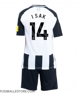 Günstige Newcastle United Alexander Isak #14 Heimtrikotsatz Kinder 2024-25 Kurzarm (+ Kurze Hosen)
